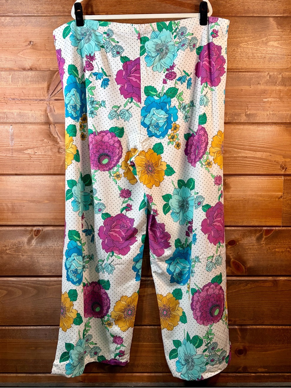NEW Wonder by Christian Siriano Floral Wide Leg Palazzo Pants Size 2X ππ€ - Picture 6 of 8